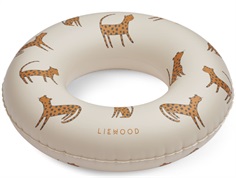 Liewood Baloo badering sand med leopardprint